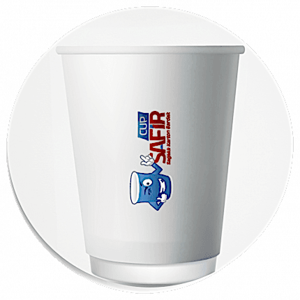 14 oz Double Wall Karton Bardak